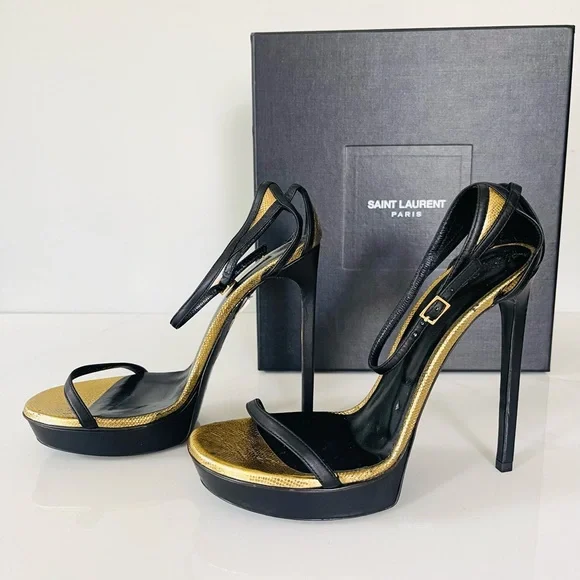 ⛔️SOLD⛔️AUTHENTIC SAINT LAURENT HEELS - Picture 5 of 11